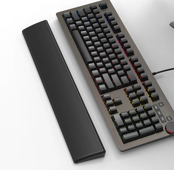 Premium Ergonomic Leather Wrist Rest Pad for Keyboard & Office Desk