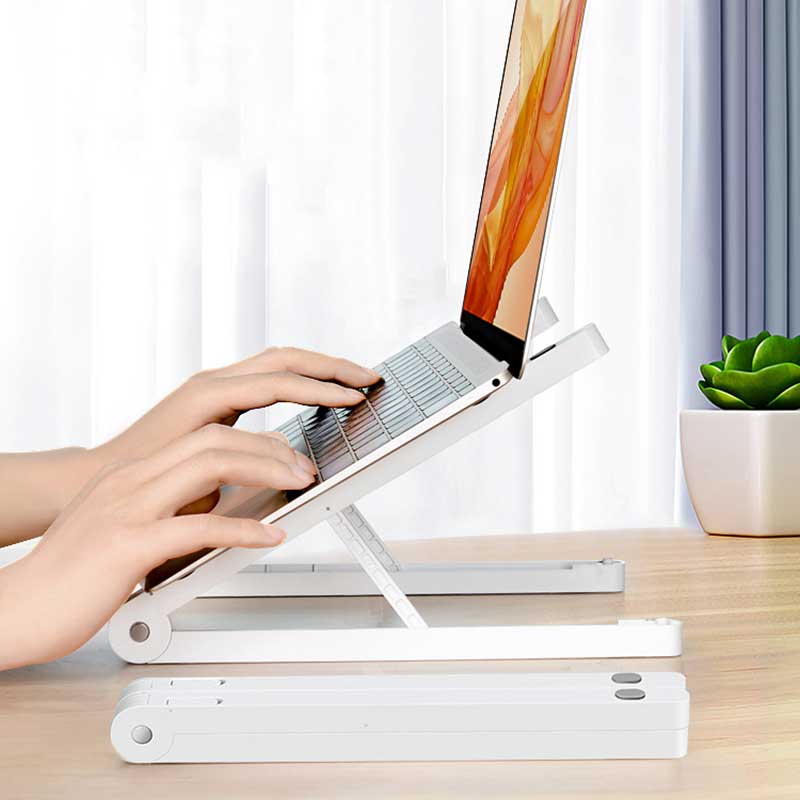 Portable Adjustable Laptop Stand for Desk & Travel