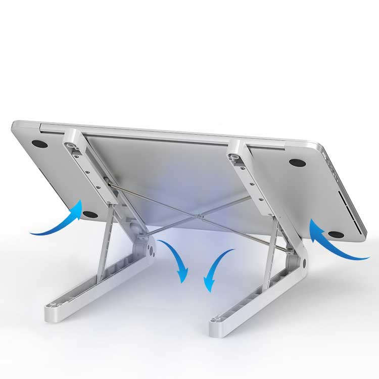 Portable Adjustable Laptop Stand for Desk & Travel